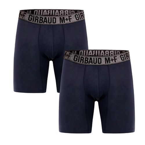 Boxer Bipack Azul Algodón-Licra Séduisant Para Hombre Girbaud