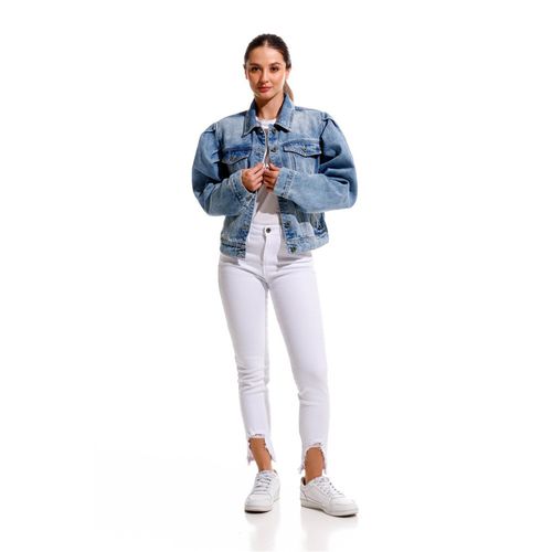 Chaqueta Denim Para Mujer Priyanka Pilatos