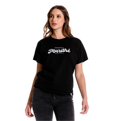Camiseta Manga Corta Para Mujer Le Marithe Girbaud
