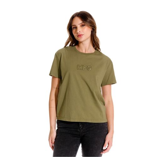 Camiseta Manga Corta Para Mujer Le Marithe Girbaud