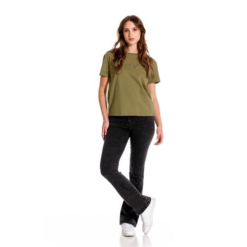 Camiseta Manga Corta Para Mujer Le Marithe Girbaud