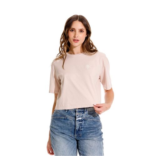 Camiseta Manga Corta Para Mujer Lueur Girbaud
