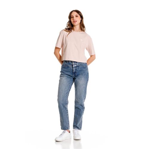 Camiseta Manga Corta Para Mujer Lueur Girbaud