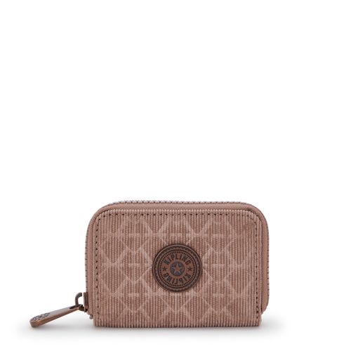 Billetera Pequeña Para Mujer Cash Buddy Sign Brown Cord Kipling