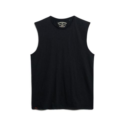 Camiseta Manga Corta Para Hombre Raw Edge Slub Tank Superdry