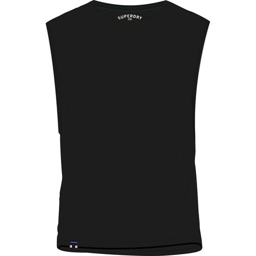 Camiseta Manga Corta Para Hombre Raw Edge Slub Tank Superdry