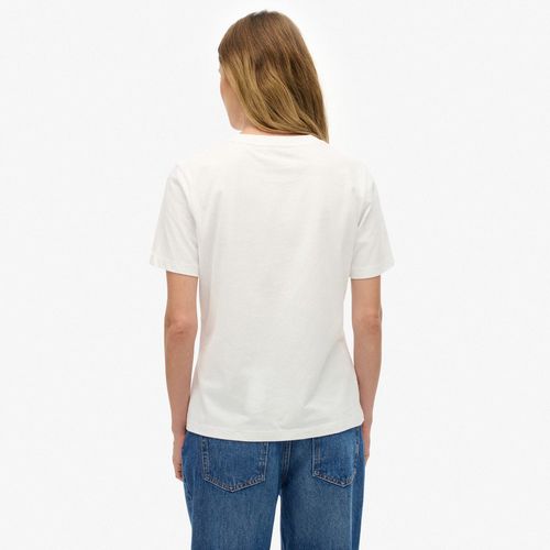 Camiseta Manga Corta Para Mujer Essential Logo Emb Tee Superdry