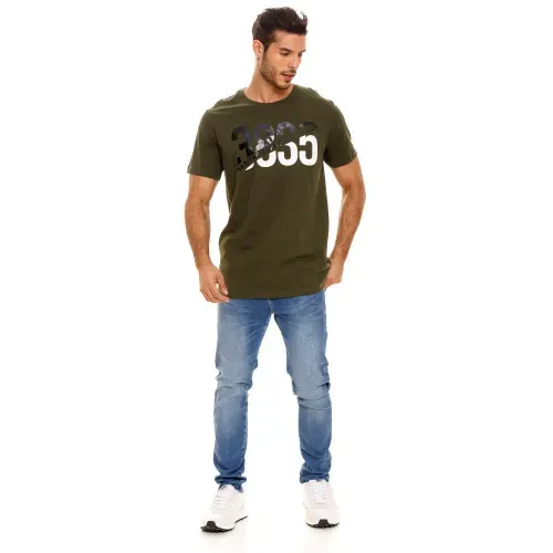 Camiseta Manga Corta Para Hombre Girbaud