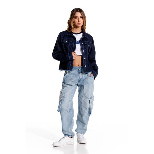 Chaqueta Denim Para Mujer High  Girbaud