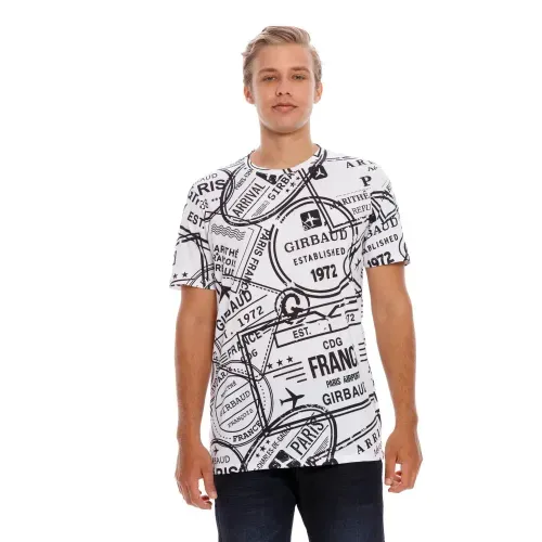 Camiseta Manga Corta Para Hombre Girbaud