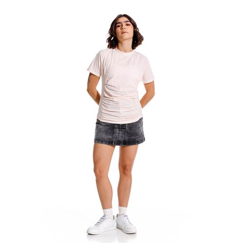 Camiseta Manga Corta Para Mujer Le Marithe Girbaud