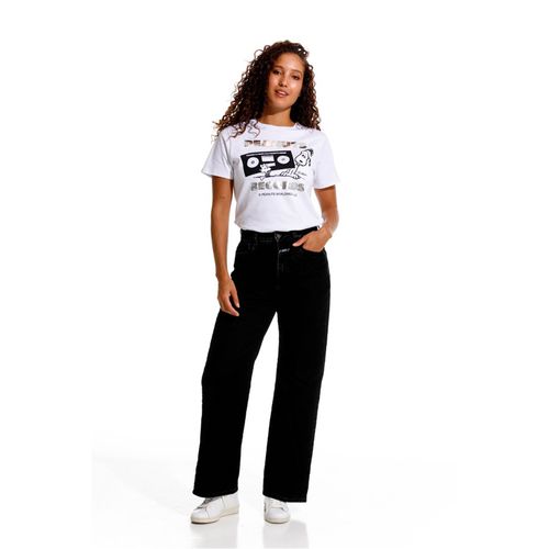 Camiseta Manga Corta Para Mujer Le Marithe Girbaud