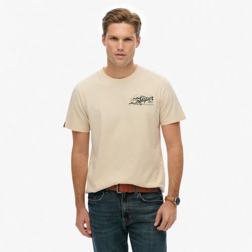 Camiseta Manga Corta Para Hombre Lo-Fi Outdoors Relaxed Tee Superdry