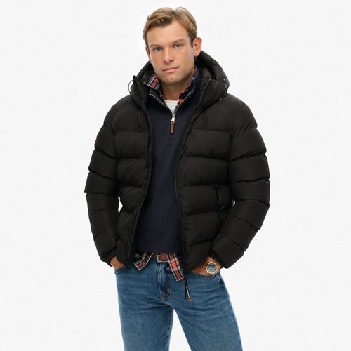 Chaqueta Para Hombre Hooded Sports Puffer Jacket Superdry