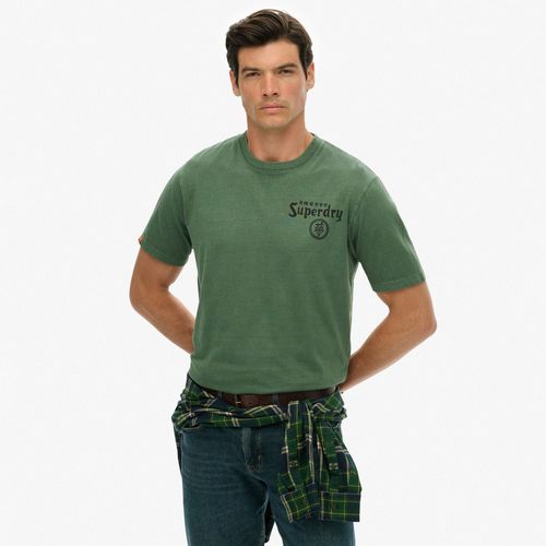 Camiseta Manga Corta Para Hombre Tokyo Narrative Loose Tee Superdry