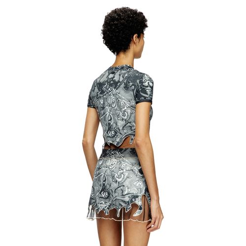 Top Para Mujer T-Inlay Tank Top Diesel