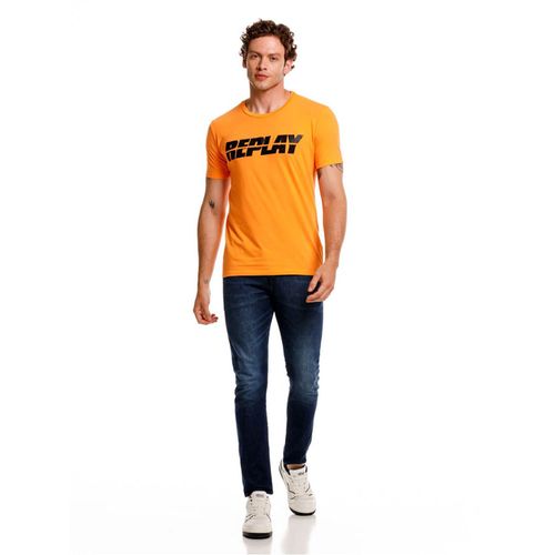 Camiseta Manga Corta Para Hombre Replay