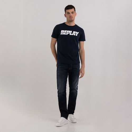 Camiseta Manga Corta Para Hombre Replay