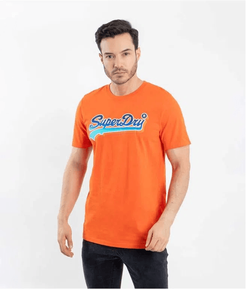 Camiseta Manga Corta Para Hombre Vintage Vl Seasonal Mw Superdry