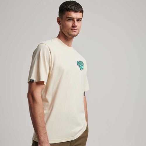 Camiseta Manga Corta Para Hombre Vintage Creatures Tee Superdry