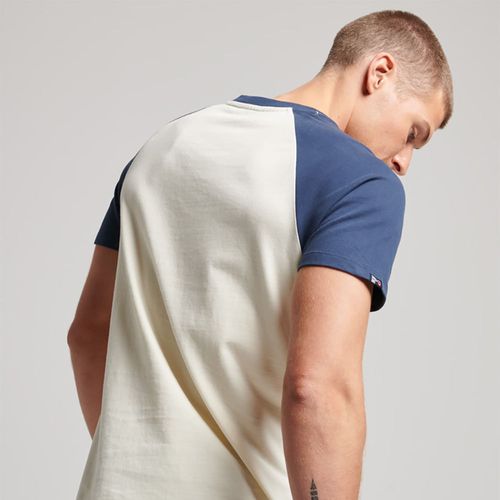 Camiseta Para Hombre Vintage Gym Raglan Superdry