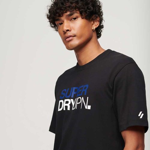 Camiseta Para Hombre Sportswear Loose Tee Superdry