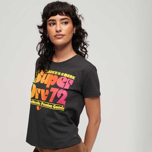 Camiseta Para Mujer 70'S Retro Superdry