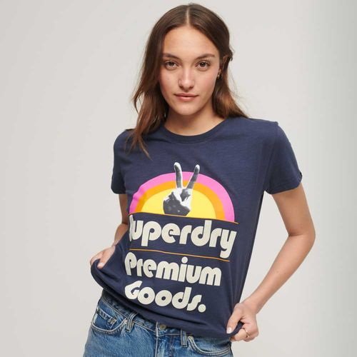 Camiseta Para Mujer 70'S Retro Superdry