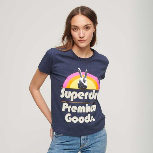 Camiseta Para Mujer 70'S Retro Superdry