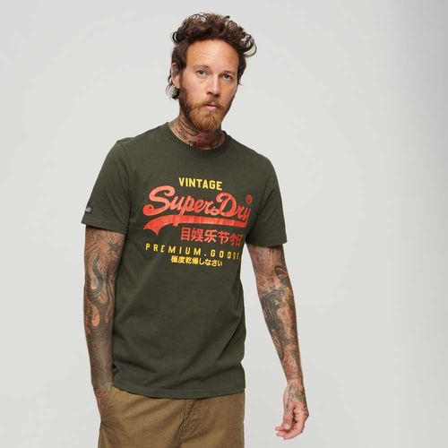 Camiseta Para Hombre Classic Heritage Superdry