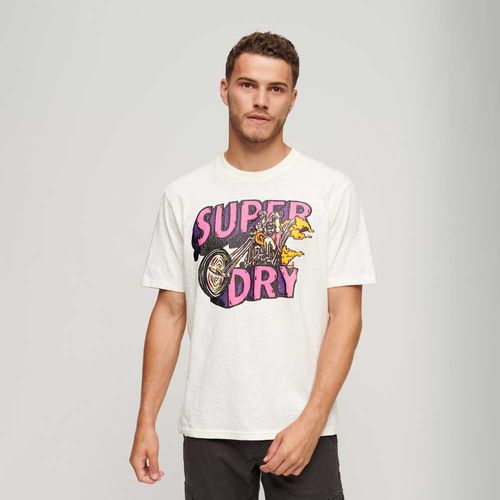 Camiseta Para Hombre Motor Retro Graphic Superdry