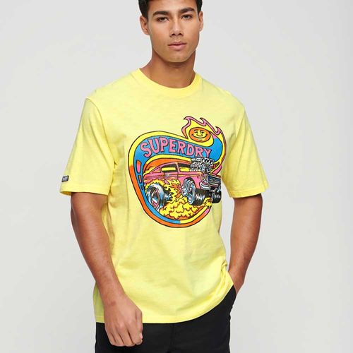 Camiseta Para Hombre Motor Retro Graphic Superdry