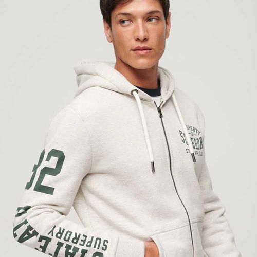 Buzo Abierto Para Hombre Athletic Coll Graphic Superdry