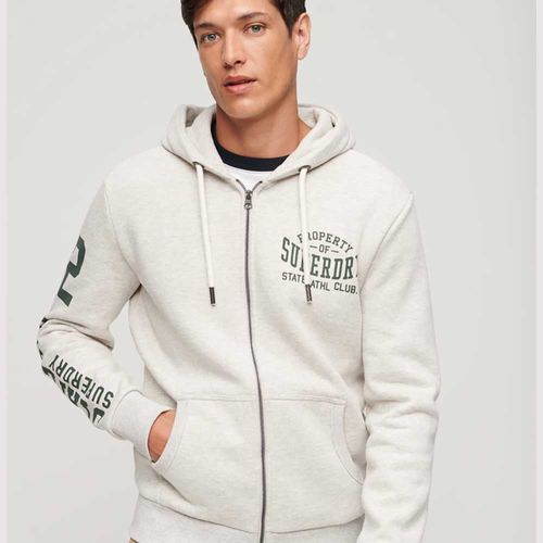 Buzo Abierto Para Hombre Athletic Coll Graphic Superdry