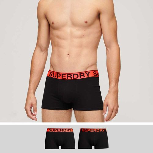 Boxer Para Hombre Trunk Double Pack Superdry