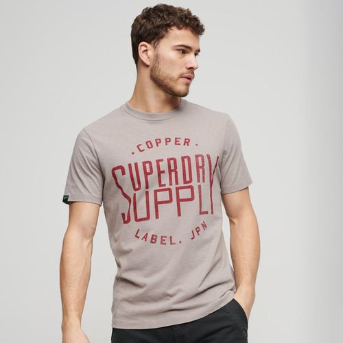 Camiseta Para Hombre Copper Label Workwear Tee Superdry