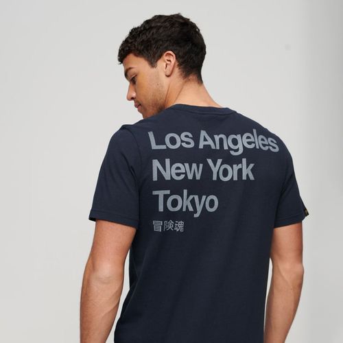 Camiseta Para Hombre Core City Loose Tee Superdry