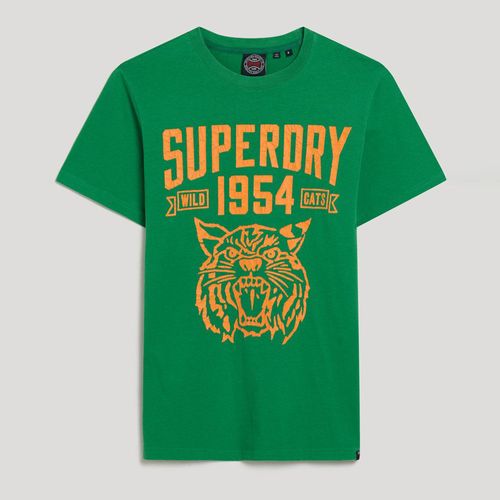 Camiseta Manga Corta Para Hombre Track & Field Ath Graphic Tee Superdry