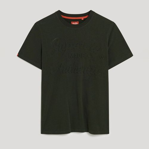 Camiseta Manga Corta Para Hombre Embossed Archive Graphic Tee Superdry