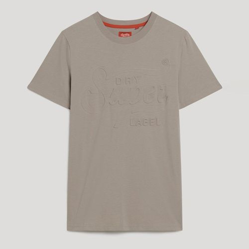 Camiseta Manga Corta Para Hombre Embossed Archive Graphic Tee Superdry