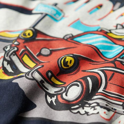 Camiseta Manga Corta Para Hombre La Vl Graphic Superdry