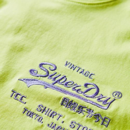 Camiseta Para Hombre Neon Vl Superdry