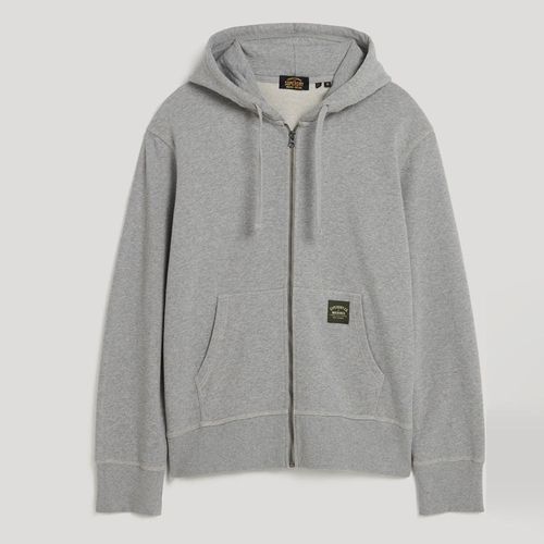 Buzo Abierto Para Hombre Contrast Stitch Zip Superdry