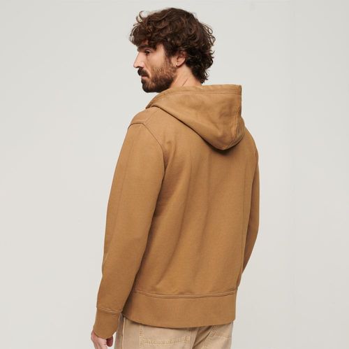 Buzo Abierto Para Hombre Contrast Stitch Zip Superdry