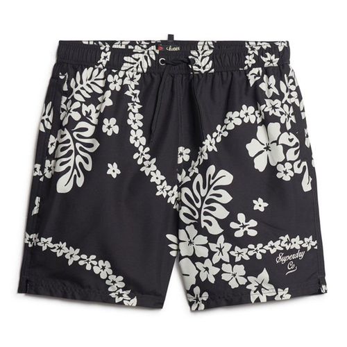 Pantaloneta Corta Para Hombre Hawaiian Print 17Superdry
