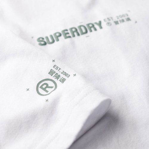 Camiseta Manga Corta Para Hombre Utility Sport Logo Loose Tee Superdry