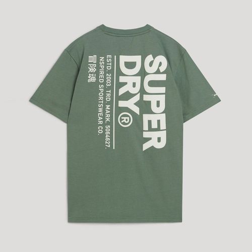 Camiseta Manga Corta Para Hombre Utility Sport Logo Loose Tee Superdry