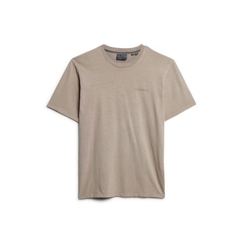 Camiseta Manga Corta Para Hombre Overdyed Logo Loose Tee Superdry