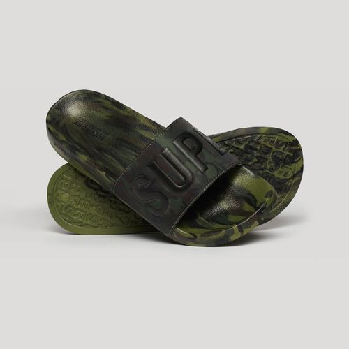 Sandalias Para Hombre Camo Vegan Pool Superdry