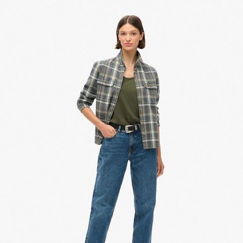 Camiseta Manga Corta Para Mujer Scoop Neck Tee Superdry